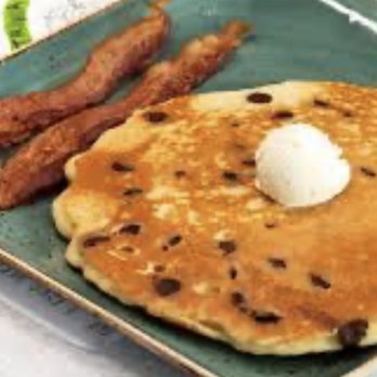 First Watch - Blueberry Pancake With Bacon - Breakfast & Brunch Near Me - Boca Raton, Florida