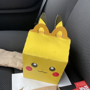 McDonald's - Pikachu edition happy meal! - Fast Food Near Me - Diamond Bar, California