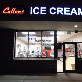 Cullens Ice Cream - Outside of the restaurant. - Ice Cream & Frozen Yogurt Near Me - Coon Rapids, Minnesota