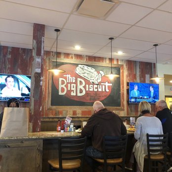 The Big Biscuit - Biscuit board behind the counter. Great saying 'Biscuits are good, big biscuits are better' - Breakfast & Brunch Near Me - Overland Park, Kansas The Big Biscuit - Biscuit board behind the counter. Great saying 'Biscuits are good, big biscuits are better' - Breakfast & Brunch Near Me - Overland Park, Kansas