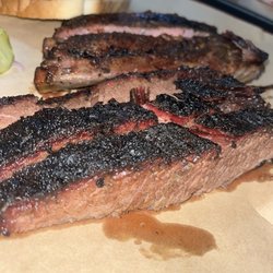 Big Pappa's Smokehouse - Thick juicy brisket and ribs, full of flavor... just ... Delicious!