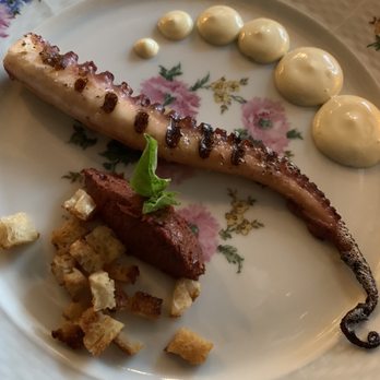 Little Grouse On The Prairie - Charred Octopus, Olive Tapenade, Smoked Mayo - Italian Near Me - Saskatoon, Saskatchewan Little Grouse On The Prairie - Charred Octopus, Olive Tapenade, Smoked Mayo - Italian Near Me - Saskatoon, Saskatchewan
