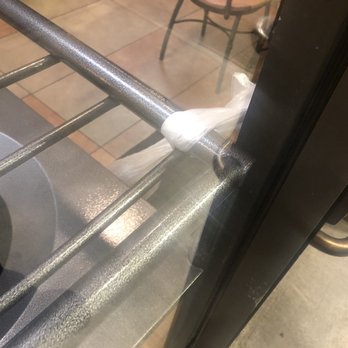 Jack in the Box - How they tie the door. - Fast Food Near Me - Santa Rosa, California