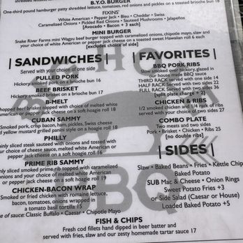 Big Hole BBQ - Jackson Hole - Menu - Barbeque Near Me - Jackson, Wyoming