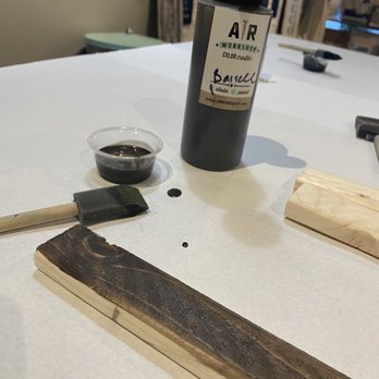 AR Workshop - Putting that stain on the edges - Arts & Crafts Near Me - Virginia Beach, Virginia AR Workshop - Putting that stain on the edges - Arts & Crafts Near Me - Virginia Beach, Virginia