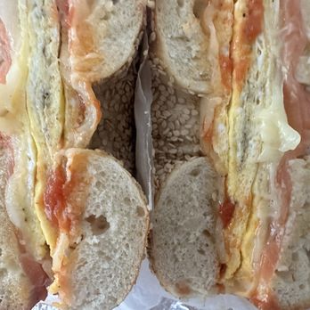 Bagel Corner - Lox Omelette (Bagel) - Bagels Near Me - Bronx, New York
