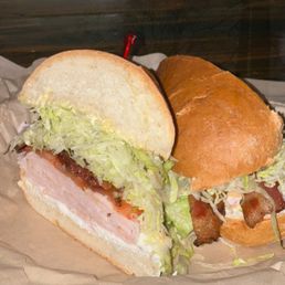 Smoked Turkey and Bacon Sandwich Smoked Turkey and Bacon Sandwich