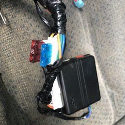 Relay and 2 inline fuse