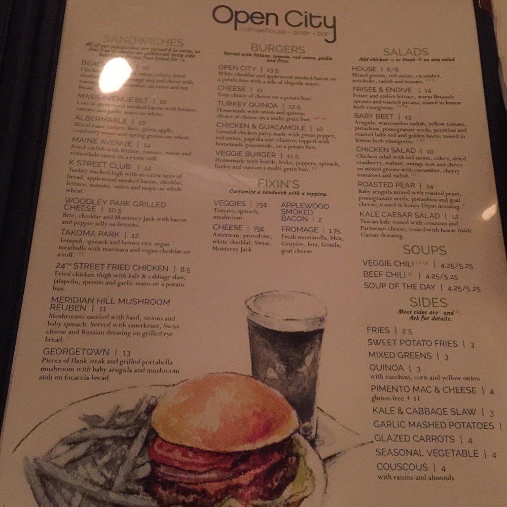 Open City - Burgers and sandwiches - American Near Me - Washington, DC, District of Columbia Open City - Burgers and sandwiches - American Near Me - Washington, DC, District of Columbia