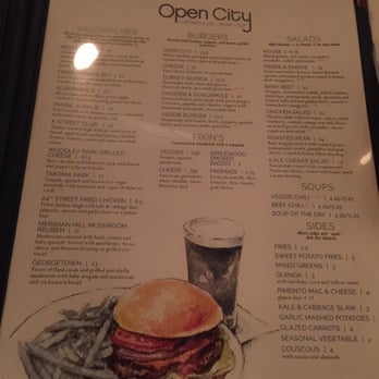 Open City - Burgers and sandwiches - American Near Me - Washington, DC, District of Columbia Open City - Burgers and sandwiches - American Near Me - Washington, DC, District of Columbia