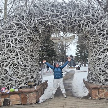 Jackson's Town Square - So so cool, real antlers made into gigantic arches - Parks Near Me - Jackson, Wyoming Jackson's Town Square - So so cool, real antlers made into gigantic arches - Parks Near Me - Jackson, Wyoming