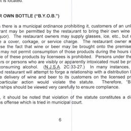 BEWARE: This is page 6 from the ABC Beverage Control Handbook for Municipal Issuing Authorities.