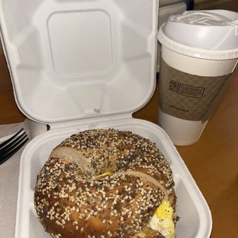 Davis Square Hand Crafted Donuts & Bagels - Everything Bagel with Egg + Cheese - Donuts Near Me - Somerville, Massachusetts Davis Square Hand Crafted Donuts & Bagels - Everything Bagel with Egg + Cheese - Donuts Near Me - Somerville, Massachusetts