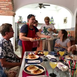 Spanish Experience Center - From the afternoon cooking class when we all sat together and ate our homemade food!