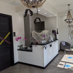 San Fernando Pediatrics & Urgent Care - Reception area with Halloween Decorations