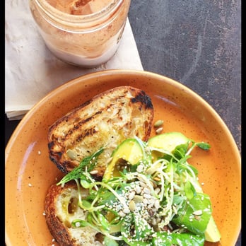 The Roadhouse - Avocado on toast and matcha milkshake. - Coffee & Tea Near Me - Byron Bay, NSW The Roadhouse - Avocado on toast and matcha milkshake. - Coffee & Tea Near Me - Byron Bay, NSW