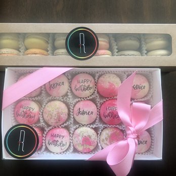 Rooftop Macarons - Top: Standard dozen Bottom: Customized set - Macarons Near Me - Sacramento, California Rooftop Macarons - Top: Standard dozen Bottom: Customized set - Macarons Near Me - Sacramento, California