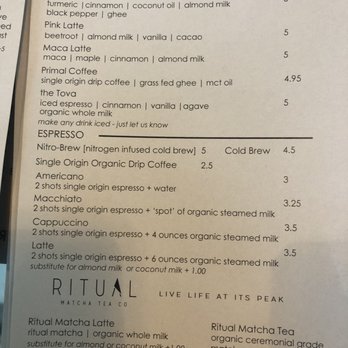 Restore Cold Pressed - Menu part 2 - Juice Bars & Smoothies Near Me - Orange, Ohio