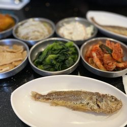 K. Grill & Tofu House - Banchan