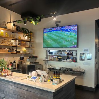 Lemon Zest - TVs to watch sports. - Mediterranean Near Me - Azusa, California Lemon Zest - TVs to watch sports. - Mediterranean Near Me - Azusa, California