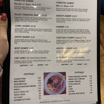 Naruto - Ramen Near Me - Albuquerque, New Mexico