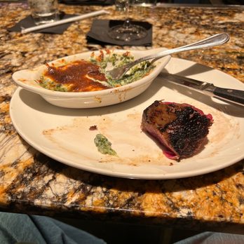 Stoney River - Signature filet with cream spinach - Steakhouses Near Me - Germantown, Tennessee Stoney River - Signature filet with cream spinach - Steakhouses Near Me - Germantown, Tennessee