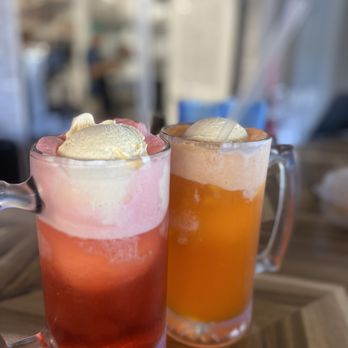 Vechos Eatery - Cherry Floats orange Floats - American Near Me - Sacramento, California