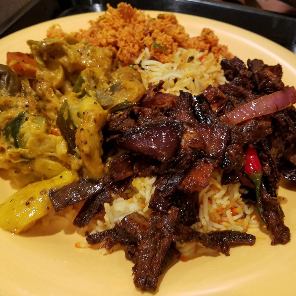 Rice N' Spice - 3 item. Vegetarian curries. - Sri Lankan Near Me - Anaheim, California Rice N' Spice - 3 item. Vegetarian curries. - Sri Lankan Near Me - Anaheim, California