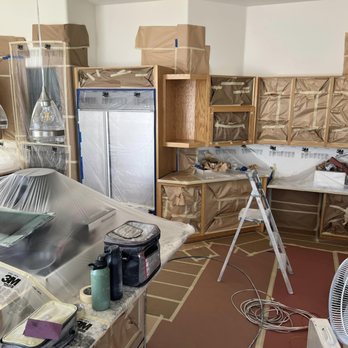 Solution Remodeling & Painting - a kitchen being remodeled - Painters Near Me - Utica, New York Solution Remodeling & Painting - a kitchen being remodeled - Painters Near Me - Utica, New York