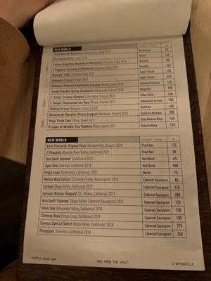Menu photo 5 Ripple Wine Bar O'Bryonville Cincinnati, OH