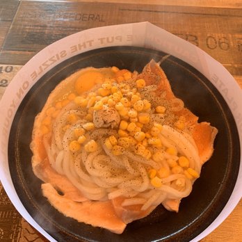 Sizzling Lunch - Salmon w/ udon - Japanese Near Me - San Jose, California Sizzling Lunch - Salmon w/ udon - Japanese Near Me - San Jose, California