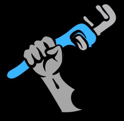 Mighty plumbing Logo
