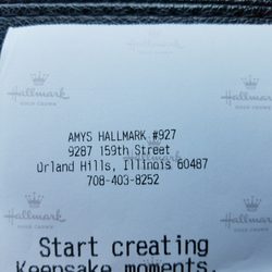 Amy's Hallmark Shop - This place changes hands often...now called Amys