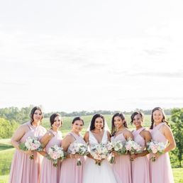 Gorgeous bridesmaids with the bride Thank you Soliloquy