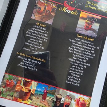 El Mejor Menudo - Drink menu - Mexican Near Me - La Puente, California El Mejor Menudo - Drink menu - Mexican Near Me - La Puente, California