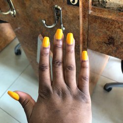 Top Ten Nails - Notice how crooked the middle finger is