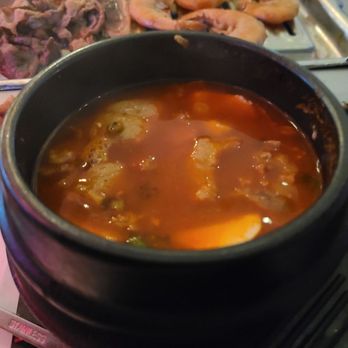 Cham Sut Gol BBQ - Spicy tofu soup - Korean Near Me - Rowland Heights, California Cham Sut Gol BBQ - Spicy tofu soup - Korean Near Me - Rowland Heights, California