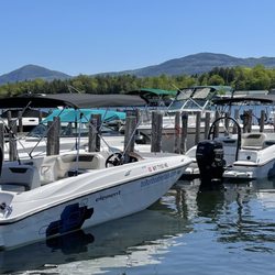 Bolton Boat Rentals - Bayliner Element Deck Boat, ,115HP, Max Capacity 9.