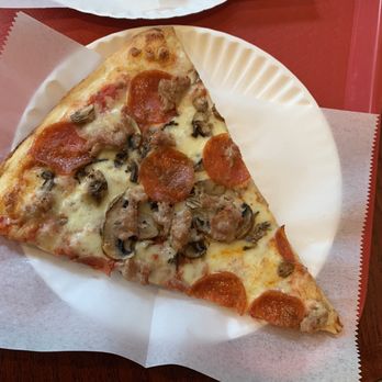 Francesco's Pizza - Pepperoni sausage, and mushroom. - Pizza Near Me - New York, New York