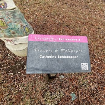 Flowers and Wallpaper - Public Art Near Me - Indianapolis, Indiana Flowers and Wallpaper - Public Art Near Me - Indianapolis, Indiana