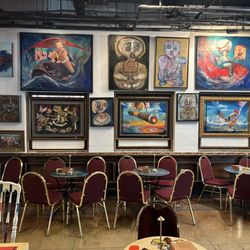 Cubaocho Museum & Performing Arts Center - Cubaocho museum & performing arts center. Inside paintings.