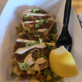 The Current Seafood Counter - Orlando - Crab cakes available only on Sundays - Seafood Near Me - Orlando, Florida