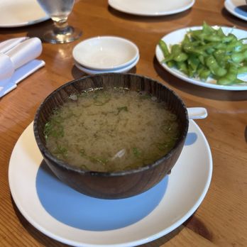 Umi Sake House - Miso soup - Sushi Bars Near Me - Seattle, Washington