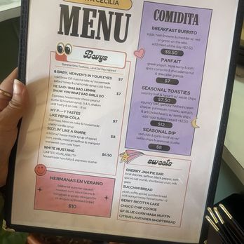 Santa Cecilia - The best little menu. - Cafes Near Me - Albuquerque, New Mexico