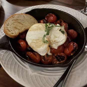 Vuolo's - Burrata with jammy tomatoes - Italian Near Me - Winthrop, Massachusetts