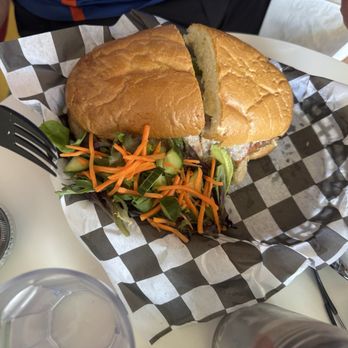 Cafe Rumba - #4 sandwich with side salad - Peruvian Near Me - Bellingham, Washington