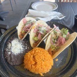 Pollo Asado Tacos