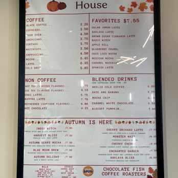 The Grove Coffee House - Autumn Menu as of November 2024 - Coffee & Tea Near Me - Roseville, California The Grove Coffee House - Autumn Menu as of November 2024 - Coffee & Tea Near Me - Roseville, California