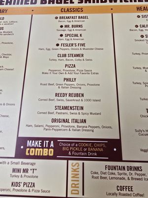 Menu photo 5 Sully's Steamers Gainesville, GA