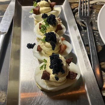 Carson Kitchen - Deviled eggs - New American Near Me - Las Vegas, Nevada Carson Kitchen - Deviled eggs - New American Near Me - Las Vegas, Nevada